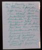 Henriette ROGGERS, Actrice - LETTRE AUTOGRAPHE SIGN&Eacute;E. Henriette ROGGERS