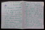Henriette ROGGERS, Actrice - LETTRE AUTOGRAPHE SIGN&Eacute;E. Henriette ROGGERS