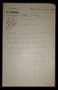 LETTRE AUTOGRAPHE SIGN&Eacute;E , JOURNAL LA FRANCE, PARIS 1876. DE GIRARDIN Emile