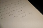 LETTRE AUTOGRAPHE SIGN&Eacute;E , JOURNAL LA FRANCE, PARIS 1876. DE GIRARDIN Emile
