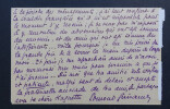 Edmond GUIRAUD, dramaturge - CARTE-LETTRE AUTOGRAPHE SIGN&Eacute;E A RAPHA, 1923. Edmond GUIRAUD