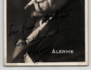 Andr&eacute; ALERME - PHOTOGRAPHIE NOIR et BLANC SIGN&Eacute;E & D&Eacute;DICAC&Eacute;E &agrave; Richard Henri. Andr&eacute; Alerme