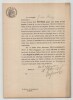 Pouvoir sign&eacute; par Jules Mary – Collection coh&eacute;rente de 50 auteurs & musiciens. Jules Mary