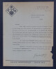 Gaston BATY - TAPUSCRIT SIGN&Eacute; &Agrave; Lucienne FAVRE, Paris, 1934. Gaston Baty