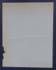 Gaston BATY - TAPUSCRIT SIGN&Eacute; &Agrave; Lucienne FAVRE, Paris, 1934. Gaston Baty