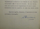 Henri FAUCONNIER - LETTRE AUTOGRAPHE SIGN&Eacute;E adress&eacute; &agrave; Maurice BOISSAIS, 1936. Henri FAUCONNIER