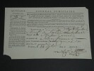 Quitances d'insertion, Journal judicaire, 1813, Journal du Palais, 3 pi&egrave;ces.. 