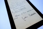 CARRAUD Gaston - LETTRE AUTOGRAPHE SIGN&Eacute;E, &Agrave; Henri HEUGEL, PARIS. Gaston Carraud