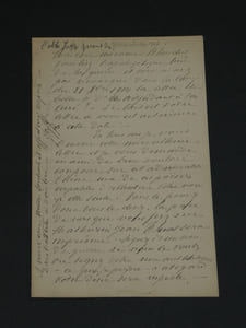 Abbé Joffre - Lettre autographe signée à Mr Blanchot - GUERRE 14/18 - 4 pages