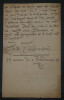 Hector FLEISCHMANN - LETTRE AUTOGRAPHE SIGN&Eacute;E, Mars 1903, Paris. Hector FLEISCHMANN