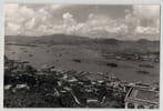 Photographie argentique Ann&eacute;es 60 Hong Kong Port Victoria 27,4 x 18,2 cm. Raymond Darolle