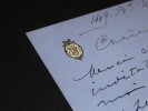 LETTRE AUTOGRAPHE SIGN&Eacute;E. F&eacute;licia Mallet
