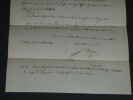 Franz H&Uuml;NTEN Compositeur et pianiste - LETTRE AUTOGRAPHE SIGN&Eacute;E Heugel 1851. Franz H&Uuml;NTEN