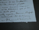Marcel PREVOST - LETTRE AUTOGRAPHE SIGN&Eacute;E &agrave; une Nouvelle Soci&eacute;t&eacute; d'Edition, 1930. Marcel PREVOST