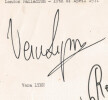 Autographe &agrave; la main de Vera LYNN, Audrey GEANS, Lionel BLAIRE & Reg VARNEY 1971. Vera LYNN, Audrey GEANS, Lionel BLAIRE, Reg VARNEY