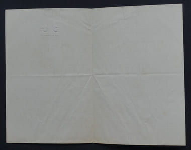 Edmond GONDINET - Lettre autographe signée avec monogramme gaufré