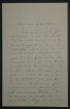 Xavier ROUX, Auteur- LETTRE AUTOGRAPHE SIGN&Eacute;E 2 pages. Xavier ROUX