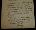 Camille Christophe GERONO, LETTRE AUTOGRAPHE SIGN&Eacute;E A Charles-Ange LAISANT, 1866. Camille Christophe GERONO