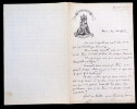 Georges THI&Eacute;BAUD, Journaliste - LETTRE AUTOGRAPHE SIGN&Eacute;E. Georges THI&Eacute;BAUD