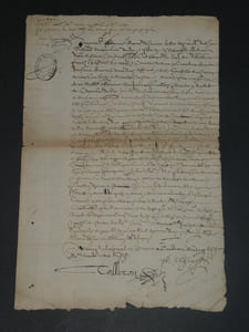 Benjamin Foulon, peintre et valet de chambre du Roi Henri IV - 1612