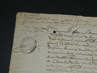 Benjamin Foulon, peintre et valet de chambre du Roi Henri IV - 1612