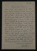 G&eacute;n&eacute;ral SCHILLEMANS - Lettre autographe sign&eacute;e au Caporal Drain 1917 Saint-Brieuc. G&eacute;n&eacute;ral SCHILLEMANS