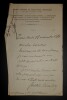 CLAUDIN Gustave - LETTRE AUTOGRAPHE SIGNEE, PARIS, 1876. Gustave Claudin