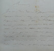 Charles DE REMUSAT - LETTRE AUTOGRAPHE SIGN&Eacute;E DE 3 PAGES. Charles DE REMUSAT