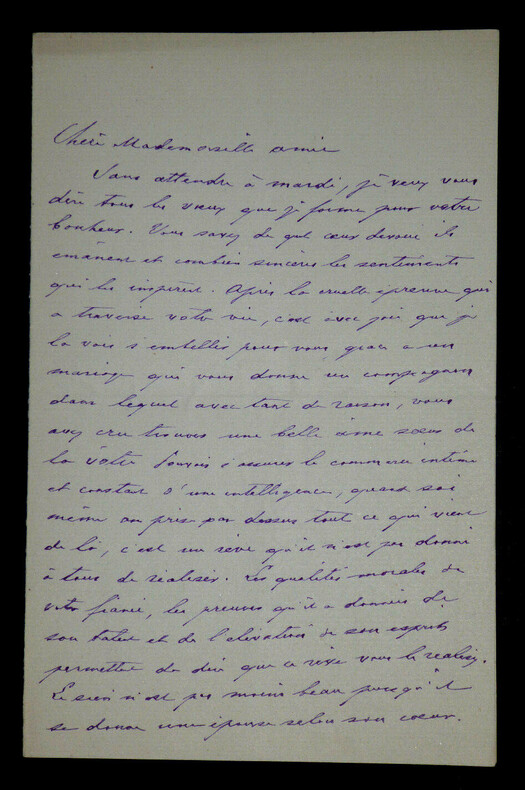 LETTRE AUTOGRAPHE SIGN&Eacute;E. Ernest Daudet