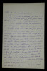 LETTRE AUTOGRAPHE SIGN&Eacute;E. Ernest Daudet