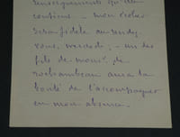 Vice Amiral Abel Bergasse du Petit-Thouars - Lettre autographe signée - 1884