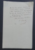Jules JANIN, &eacute;crivain - LETTRE AUTOGRAPHE SIGN&Eacute;E A Eug&eacute;nie NIBOYET, 1833. Jules JANIN
