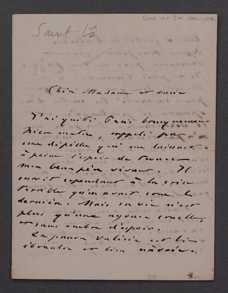 Octave FEUILLET, Romancier - LETTRE AUTOGRAPHE SIGN&Eacute;E. Octave FEUILLET