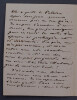 Octave FEUILLET, Romancier - LETTRE AUTOGRAPHE SIGN&Eacute;E. Octave FEUILLET