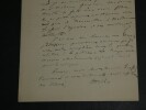 Ernest HENDL&Eacute;, Avocat et pr&eacute;fet - LETTRE AUTOGRAPHE SIGN&Eacute;E ROUEN 1884. Ernest HENDL&Eacute;