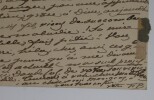 PLANTE Francis - CARTE DE VISITE AUTOGRAPHE SIGNEE DEUIL A Georges DANDELOT. Francis Plant&eacute;