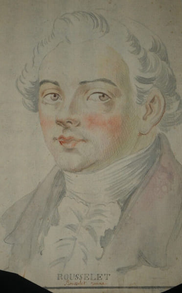 Portrait d'un homme. Rousselet