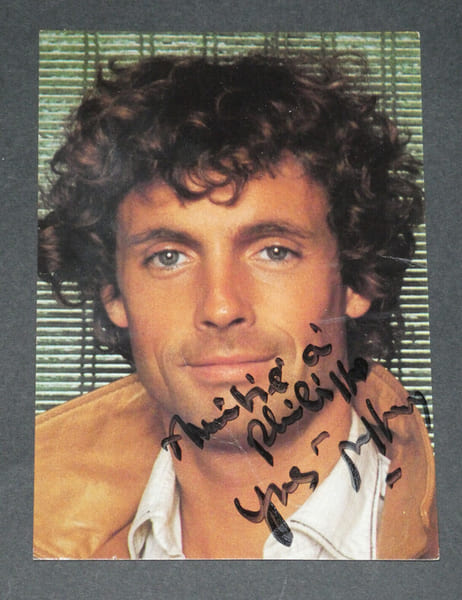 Yves JOUFFROY - Carte postale avec d&eacute;dicace autographe sign&eacute;e. Yves JOUFFROY