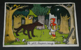 Lot de 6 gravures ann&eacute;es 30 ENFANTINA S&eacute;gur Mousquetaires Chaperon rouge. 