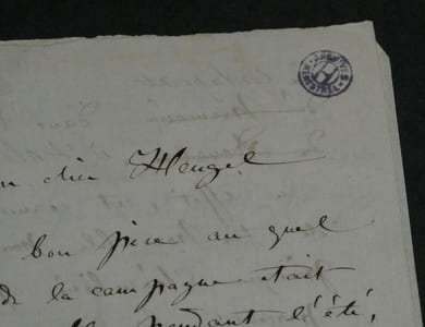 Adrien-Louis BOÏELDIEU - Lettre autographe signée à Heugel - Biographie de son père