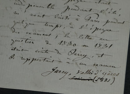 Adrien-Louis BOÏELDIEU - Lettre autographe signée à Heugel - Biographie de son père
