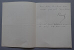Paul POREL, Acteur et directeur de th&eacute;&acirc;tre - LETTRE AUTOGRAPHE SIGN&Eacute;E, 1886. Paul POREL
