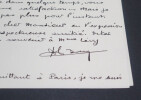 Andr&eacute; BEURY, Journaliste - LETTRE AUTOGRAPHE SIGN&Eacute;E DE 5 PAGES , 1976. Andr&eacute; BEURY