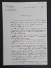 Andr&eacute; BEURY, Journaliste - LETTRE AUTOGRAPHE SIGN&Eacute;E DE 5 PAGES , 1976. Andr&eacute; BEURY