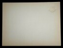 DE GAULLE Pierre - CARTON D'INVITATION ADRESS&Eacute; &Agrave; M. ET Mme RISTIC, 1948. Pierre DE GAULLE