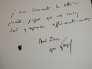 Yves GUYOT, Homme politique - LETTRE AUTOGRAPHE SIGN&Eacute;E 1887 PARIS. Yves GUYOT