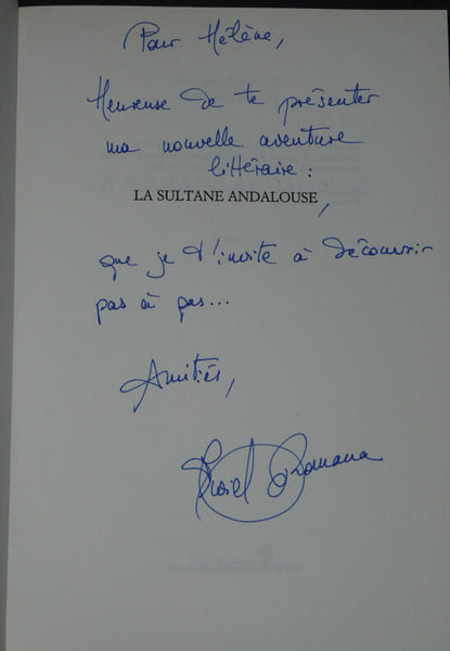 Muriel ROMANA - Livre avec d&eacute;dicace autographe sign&eacute;e. Muriel ROMANA