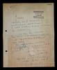 LETTRE AUTOGRAPHE SIGNEE, 1915. Paul Reboux