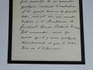 Octave AUBRY Lettre autographe sign&eacute;e &agrave; Maurice DONNAY - Candidature &agrave; l'Acad&eacute;mie, 1936. Octave AUBRY