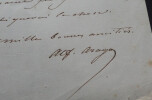 Alfred ARAGO - LETTRE AUTOGRAPHE SIGN&Eacute;E. Alfred ARAGO